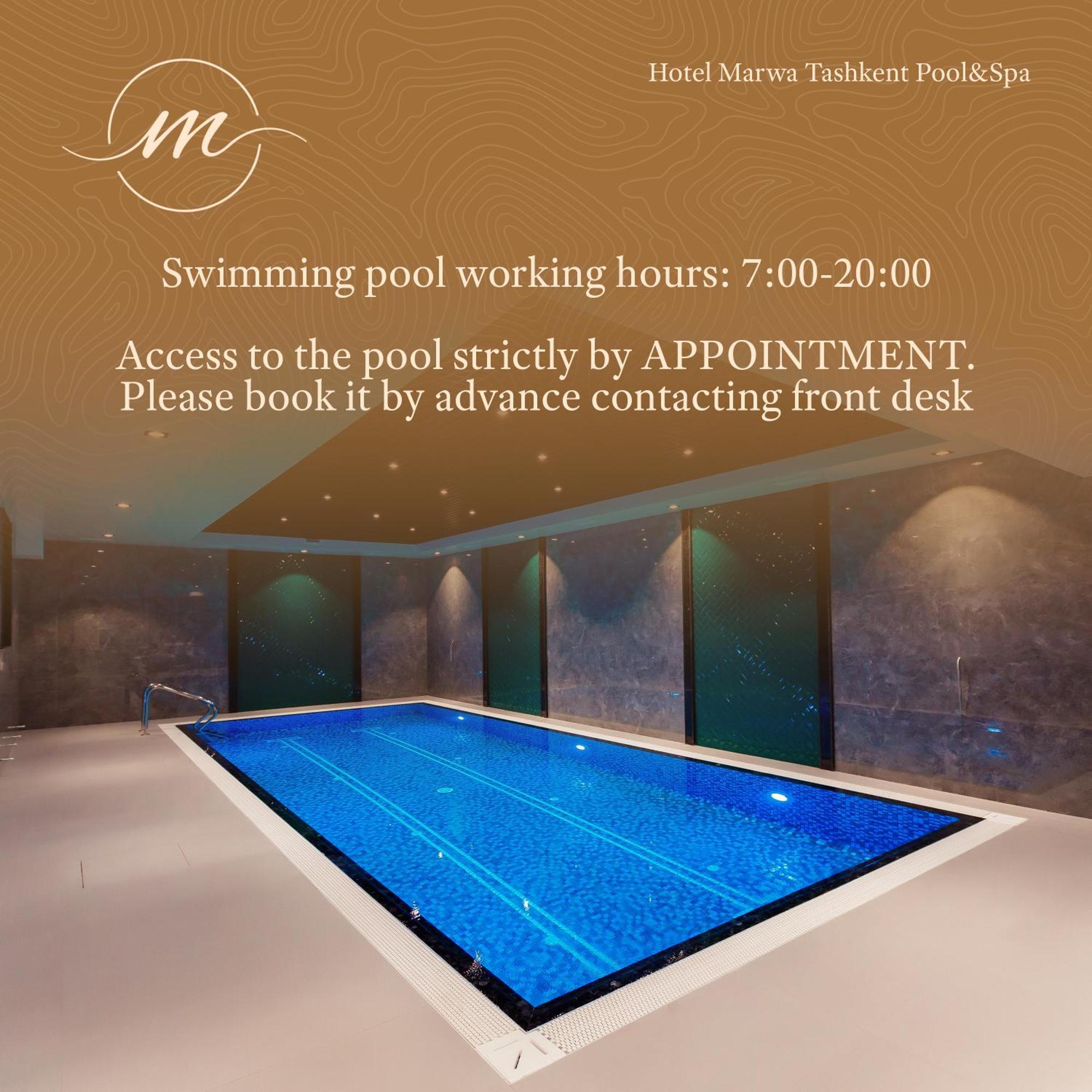 Hotel Marwa Tashkent Pool&Spa 外观 照片